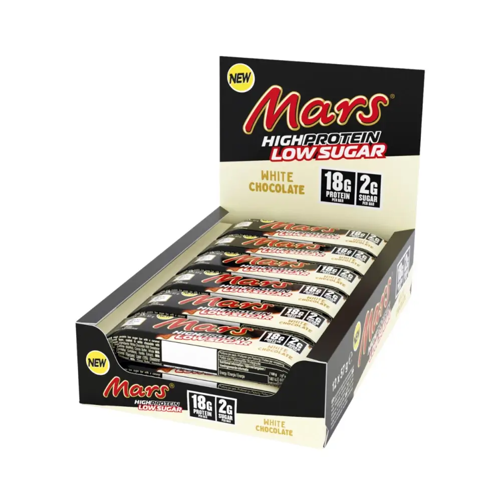 Mars White Low Sugar High Protein Bar 57 g ( Colis 12 PCS )