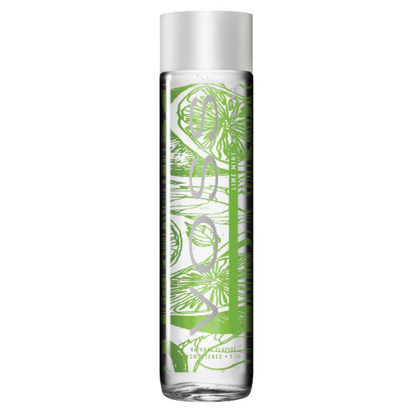 Voss Lime Mint Glass 375 ml ( Colis 12 PCS )