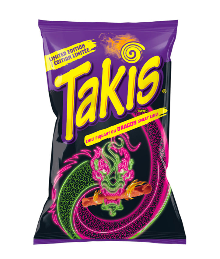 Takis Dragon Sweet Chili 100 g ( Colis 18 PCS )