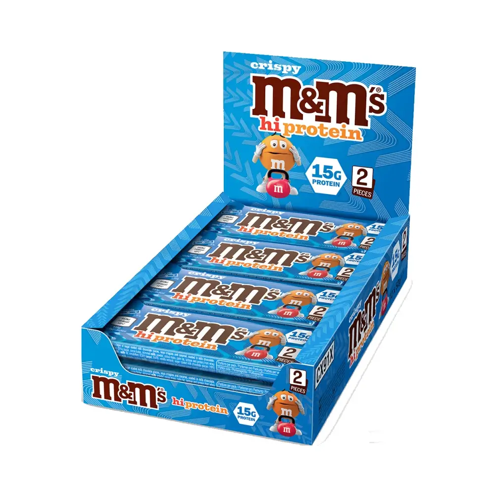 M&M's Crispy High Protein Bar 52 g ( Colis 12 PCS )