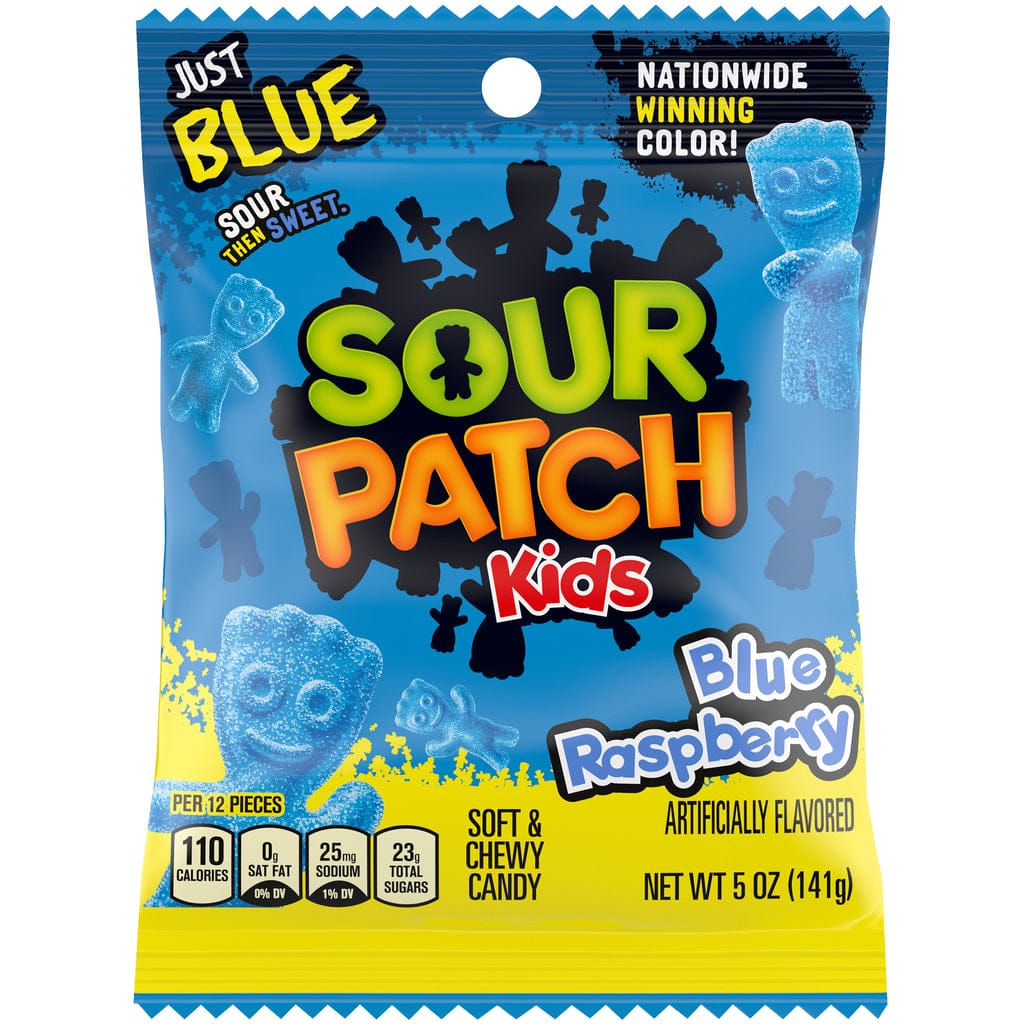 Sour Patch Kids Blue Raspberry 102 g ( Colis 12 PCS )