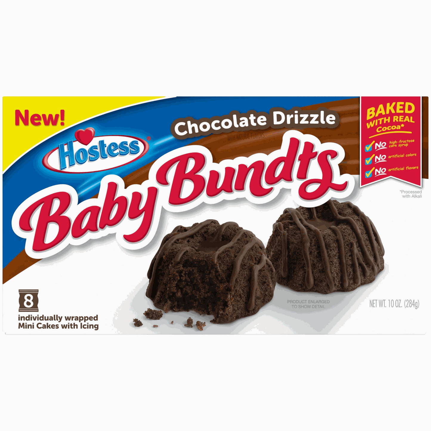 Hostess Baby Bundts Chocolate 284 g