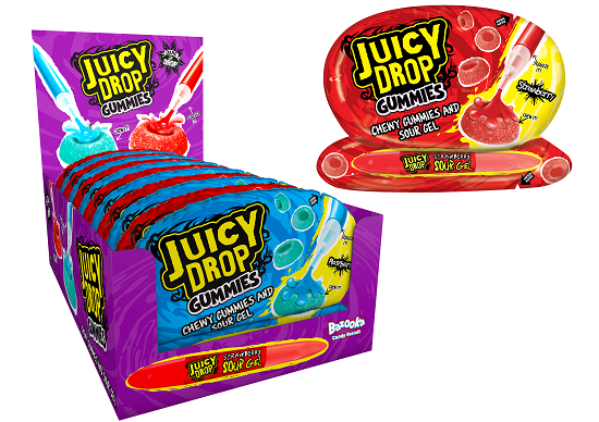 Bazooka Juicy Drop Gummies 57 g ( Colis 12 PCS )