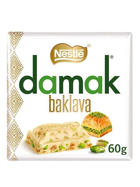 Nestle Damak Baklava Chocolat Blanc 60 g ( Colis 6 PCS )