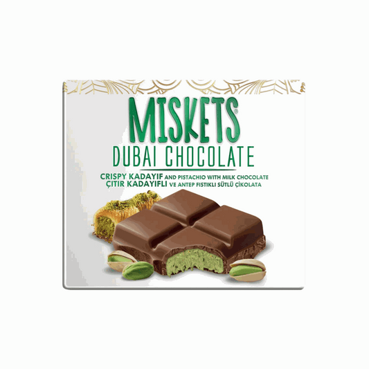 Miskets Dubai Milk Chocolate 100 g