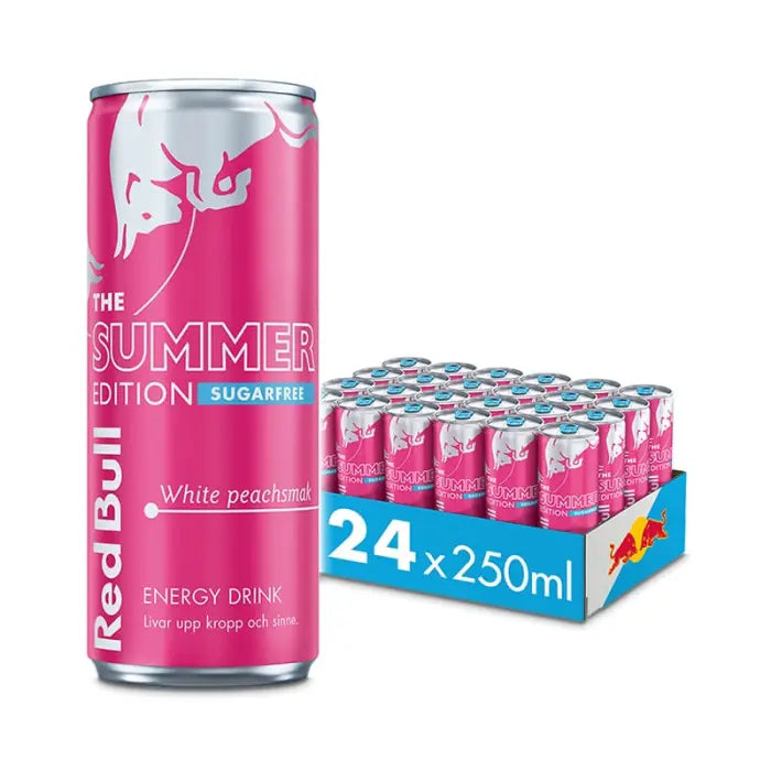 Red Bull White Peach 25 cl ( Colis 24 PCS )