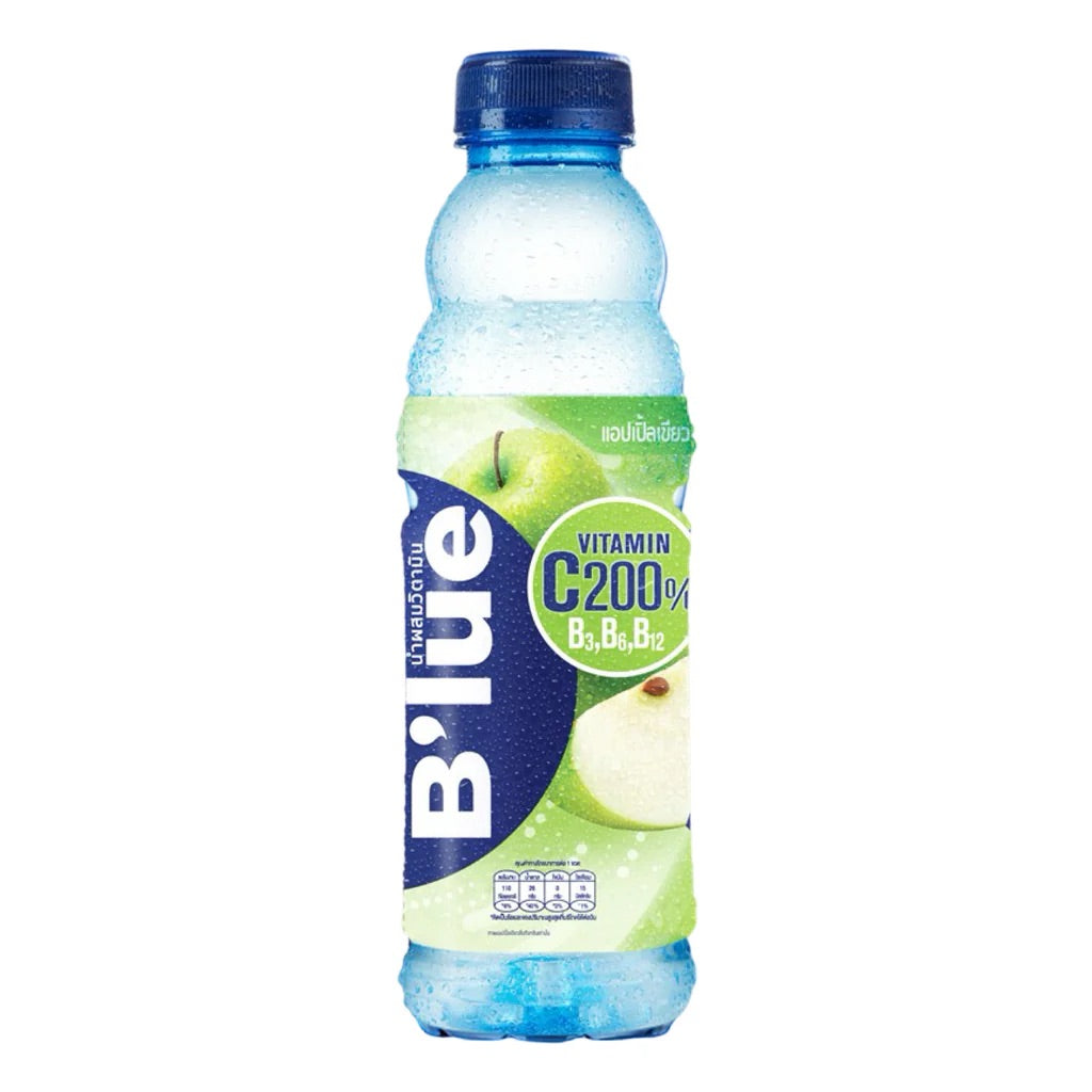 B'lue Vitamin C with Green Apple Flavour 500 ml ( Colis 24 PCS )
