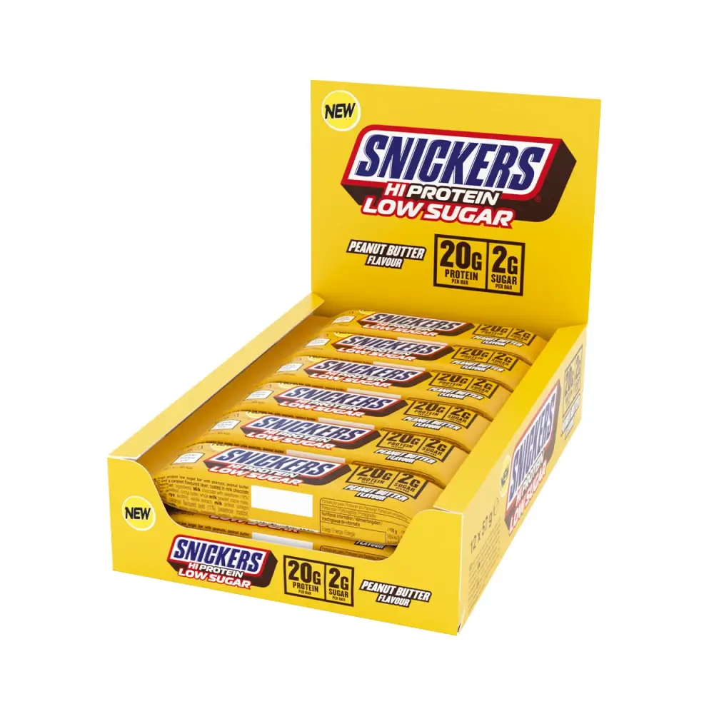 Snickers Peanut Butter Low Sugar High Protein Bar 57 g ( Colis 12 PCS )