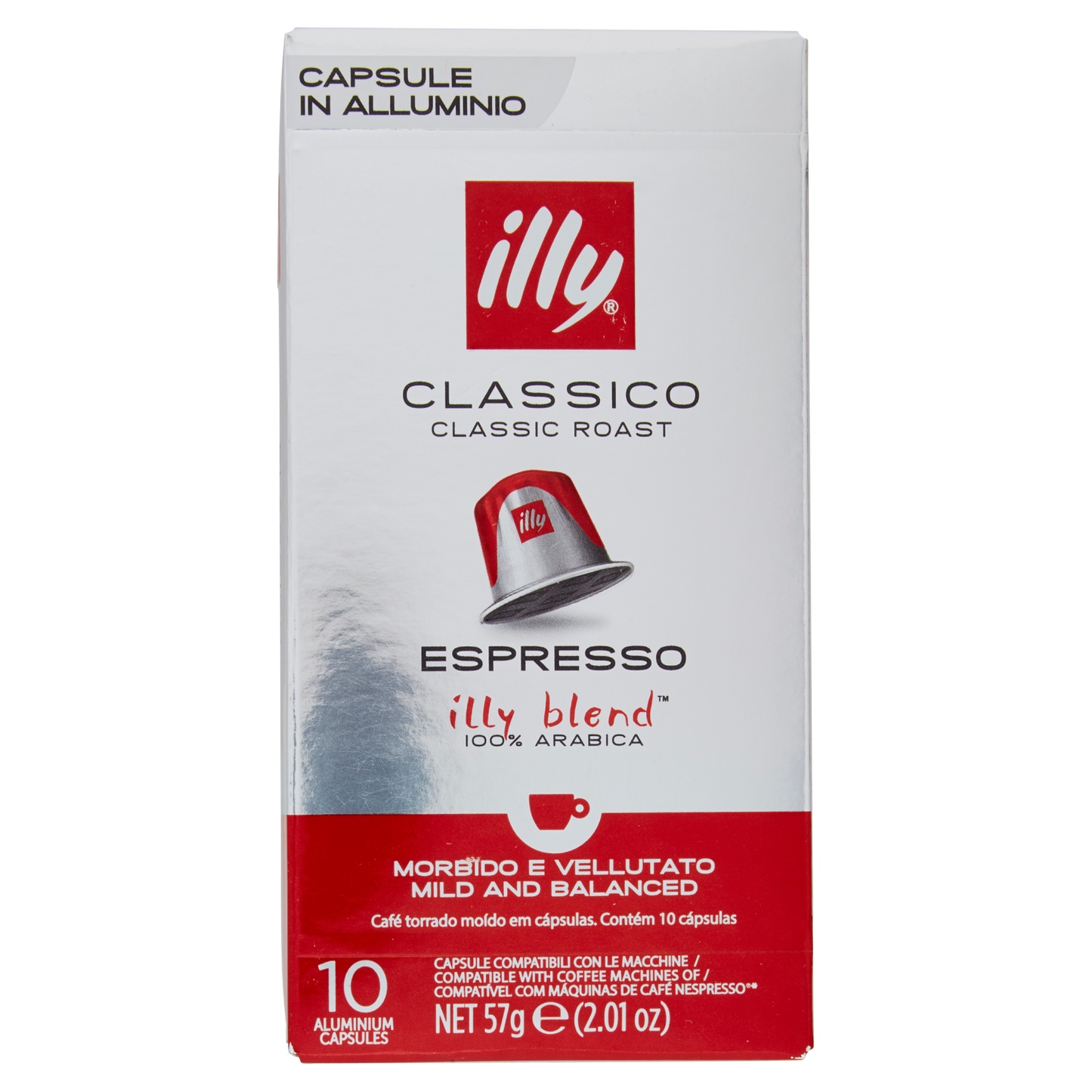 Illy Caffe Classico x 10 capsule 57 g