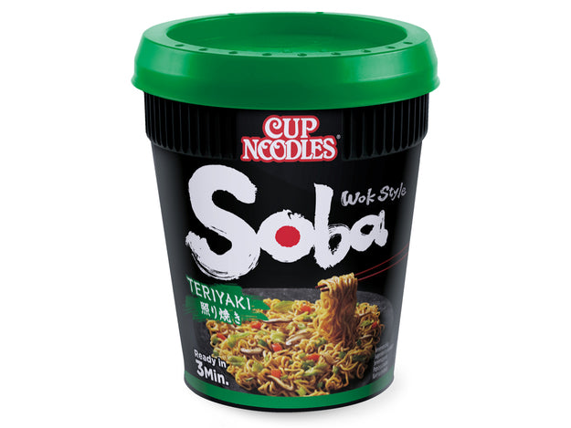 Instant Soba Noodles Teriyaki 90 g ( Colis 8 PCS )