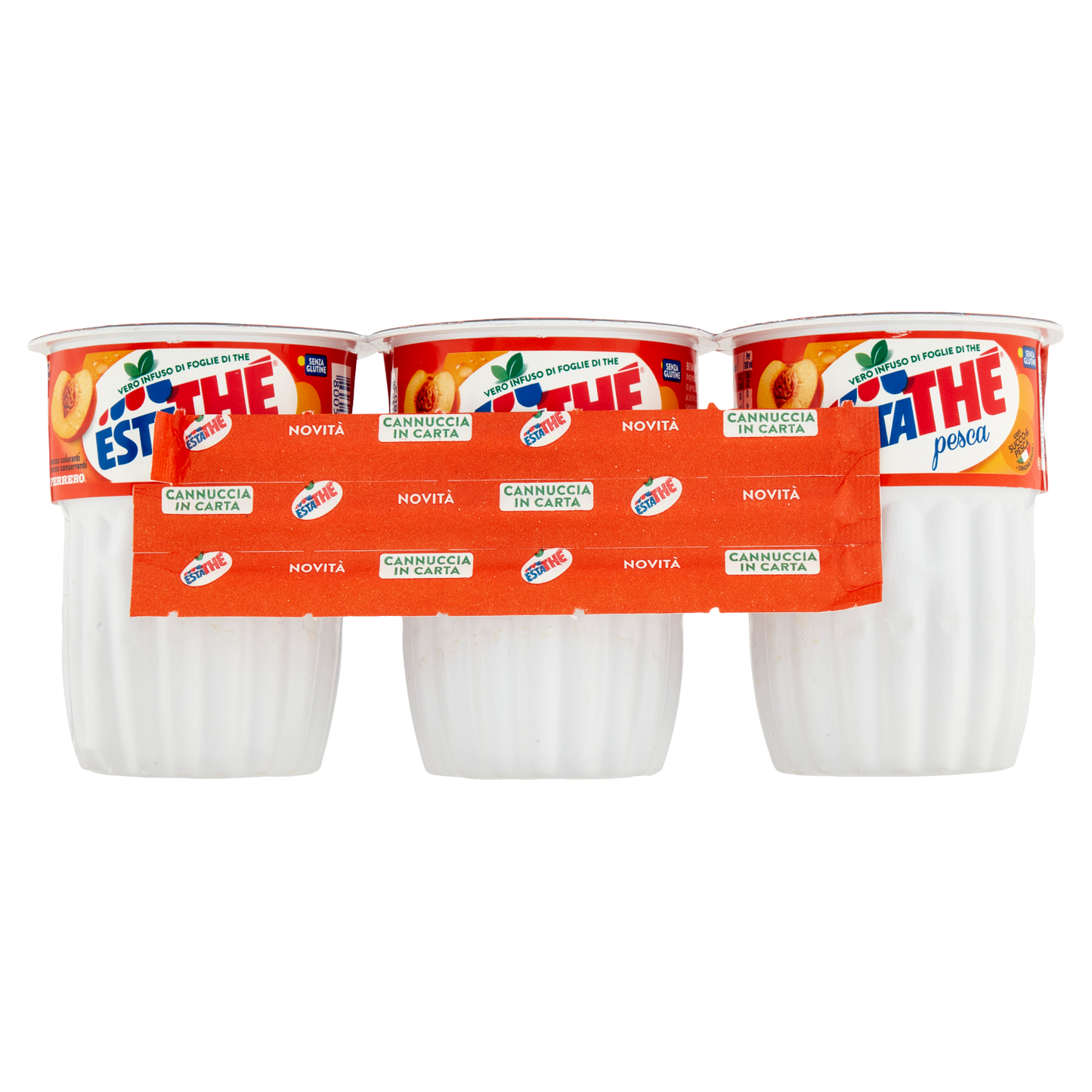 Esathe' The' Pesca BIicchiere 200 ML X3