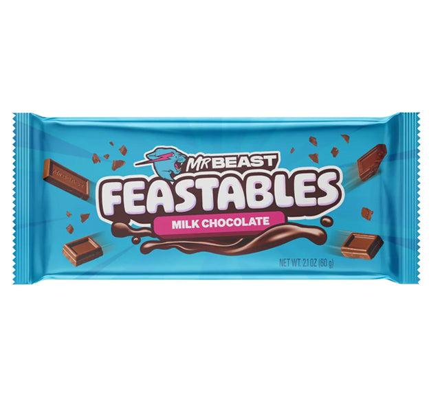 Mr Beast Feastables Milk Chocolate 60 g ( Colis 10 PCS )