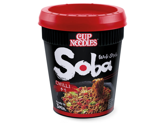 Instant Soba Noodles Chilli 92 g ( Colis 8 PCS )