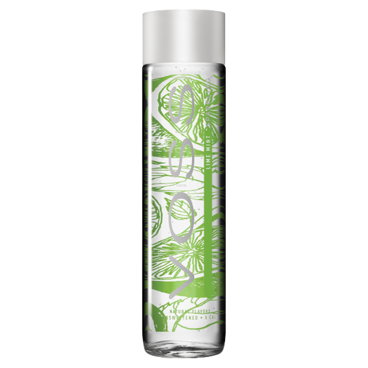Voss Lime Mint Glass 375 ml