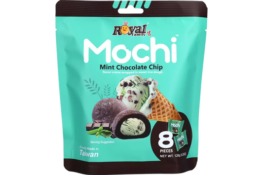 Royal Family Mochi Mint Chocolate Chip 120 g ( Colis 12 PCS )