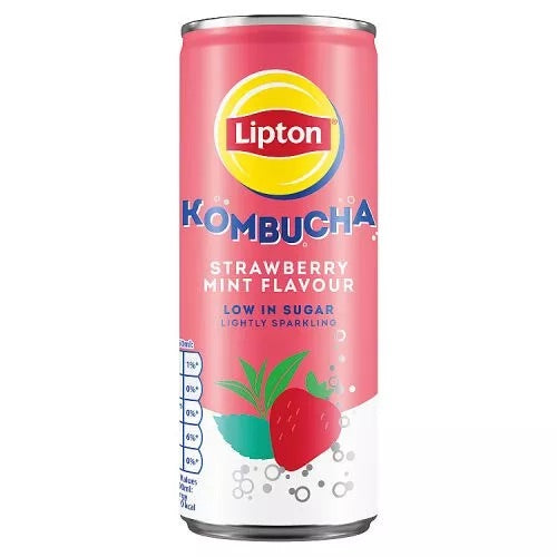 Lipton Kombucha Strawberry 250 ml ( Colis 24 PCS )