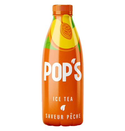 Pop's Ice Tea Saveur Pèche 1L