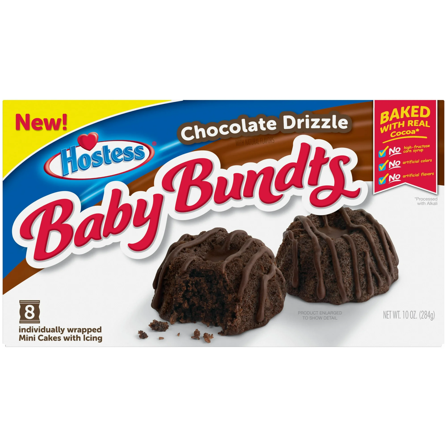 Hostess Baby Bundts Chocolate 284 g