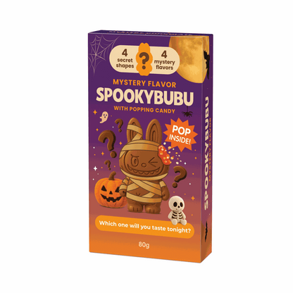 SpookyBubu Mystery Flavor with Popping Candy Halloween Edition 80 g