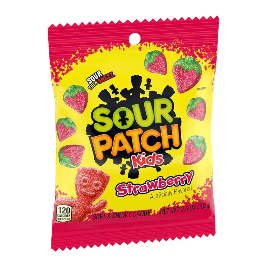 Sour Patch Kids Strawberry 102 g ( Colis 12 PCS )