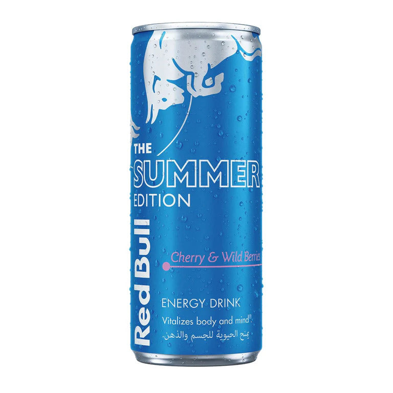 Red Bull Summer Edition Cherry & Wild Berries - Cerise 250 ml ( Colis 24 PCS )
