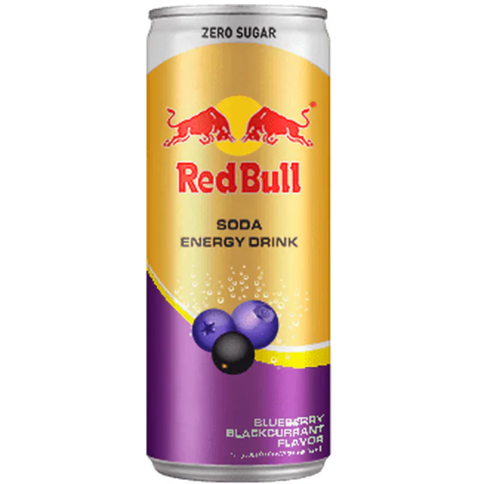 Red Bull Zero Sugar Blueberry and Blackcurrant Flavor 250 ml