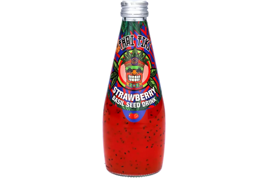 Thai Tiki Basil Seed Drink Strawberry 290 ml