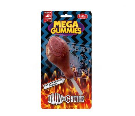 Mega Gummies Drum on a Stick 120 g