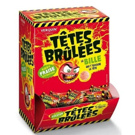 Têtes Brulées Paint Bille Fraise 2,9 g ( Colis 300 PCS )