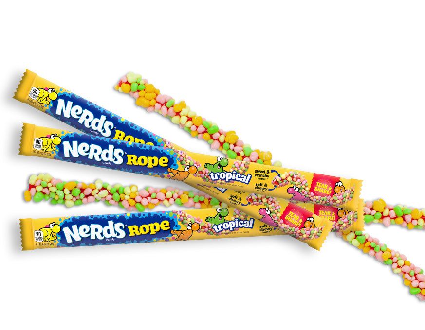 Nerds Ropes Tropical 26 g ( Colis 24 PCS )