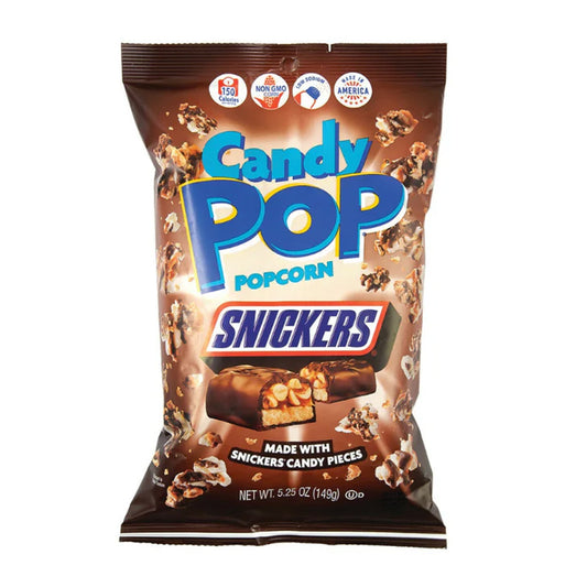 Candy Pop Popcorn Snickers 149 g ( Colis 12 PCS )