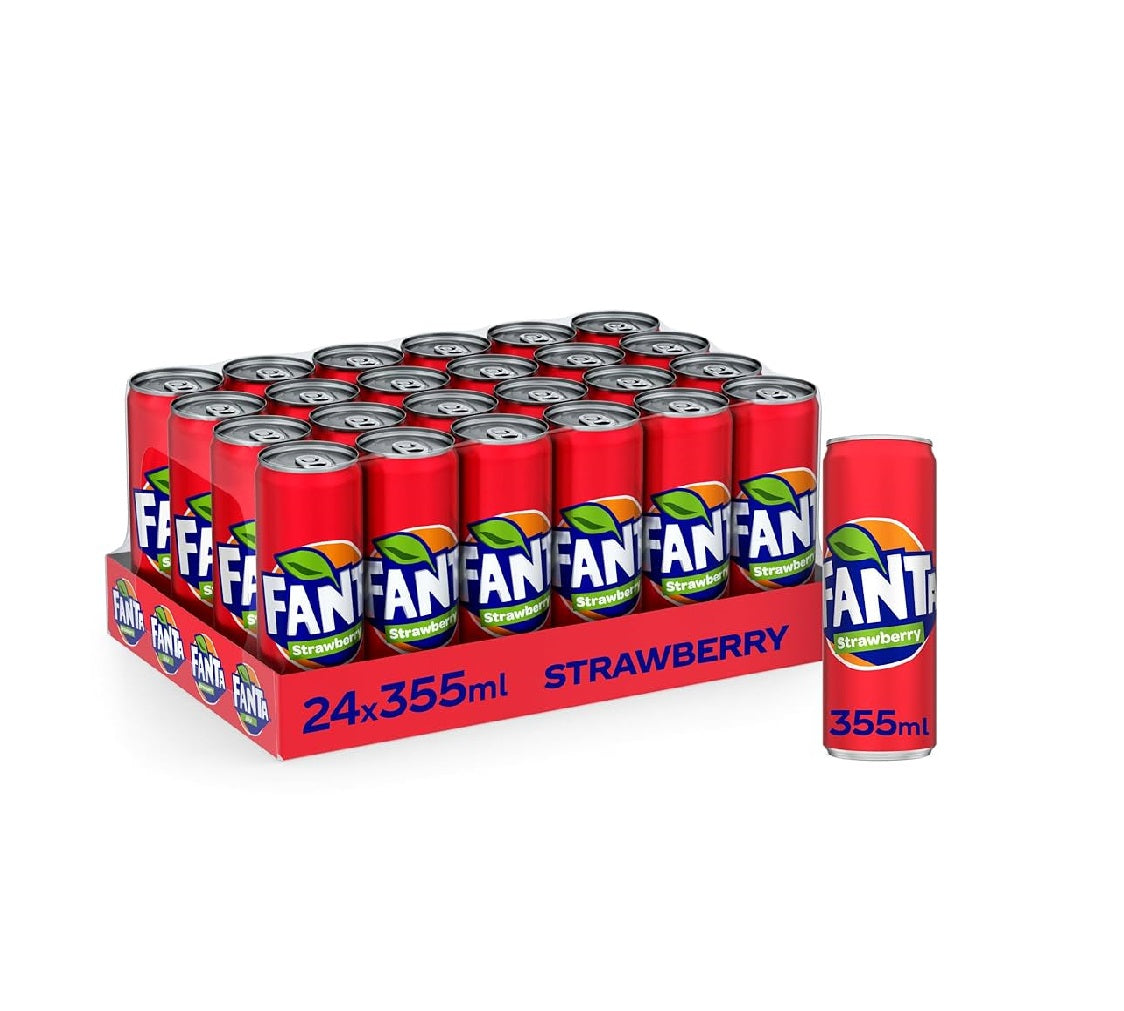 Fanta Strawberry 355 ml ( Colis 24 PCS )