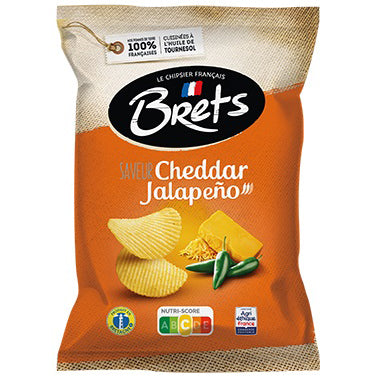 Bret's Chedar Jalapeno 125 g ( Colis 10 PCS )