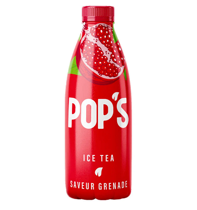Pop's Ice Tea Saveur Grenade 1L ( Colis 6 PCS )