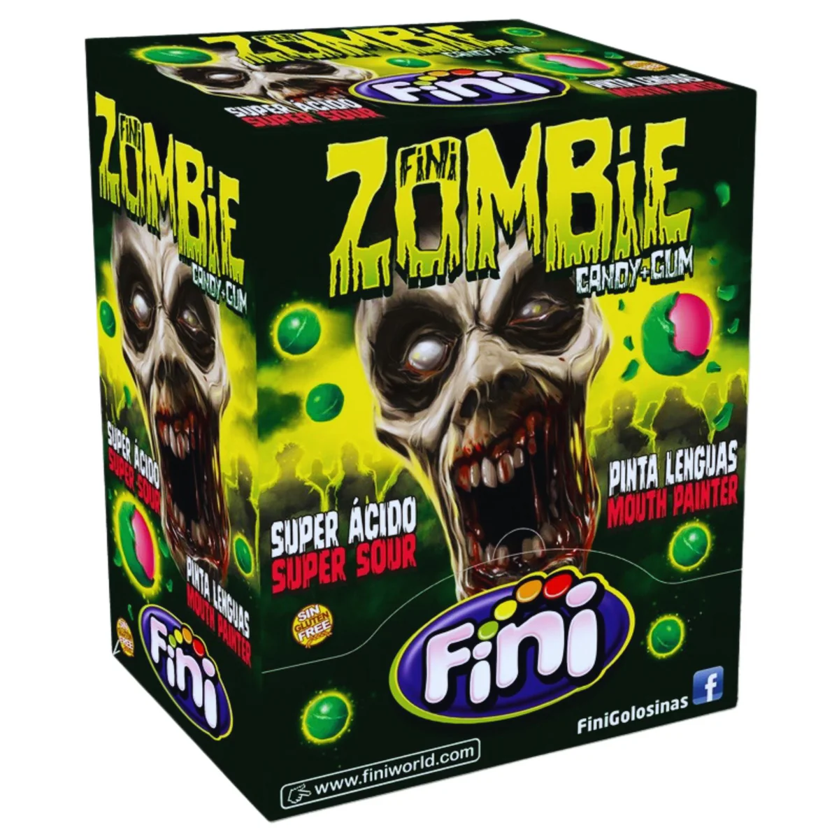 Fini Zombie Mouth Painter Gum 5 g ( Colis 200 PCS )