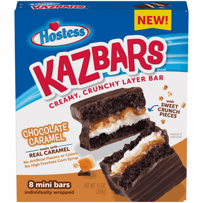 Hostess Chocolate & Caramel Kazbars 284 g