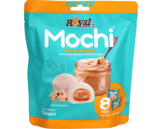 Royal Family Mochi Peanut Butter 120 g ( Colis 12 PCS )