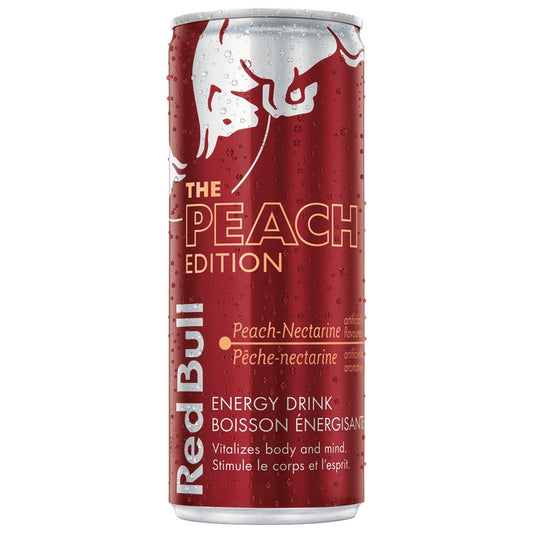 Red Bull Pêche 250 ml ( Colis 24 PCS )