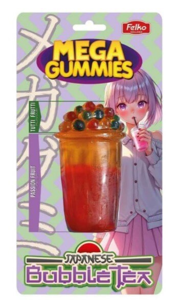 Mega Gummies Japanese Bubble Tea 120 g