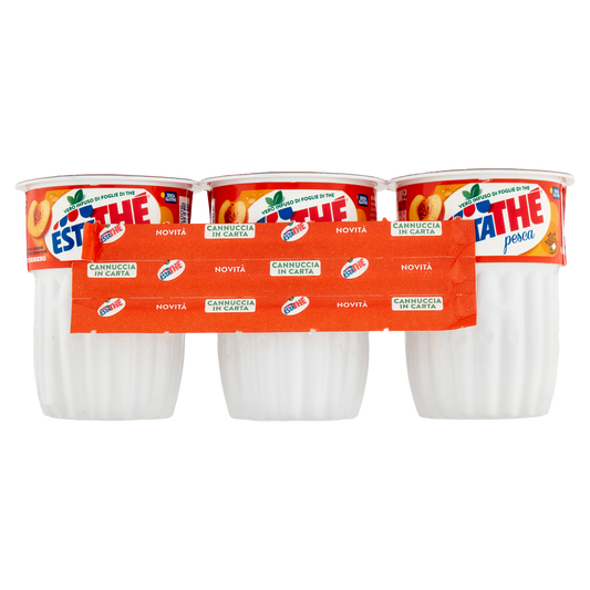 Esathe' The' Pesca BIicchiere 200 ML X3