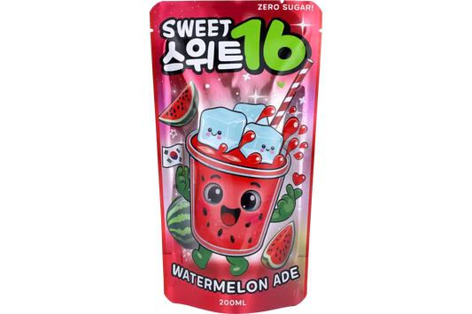 Sweet16 Watermelon Ade Zero Sugar 200 ml ( Colis 10 PCS )