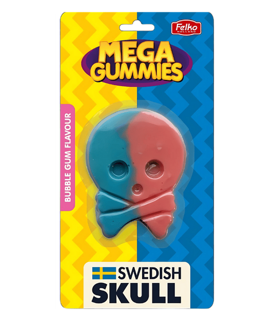 Mega Gummies Swedish Skull 120 g
