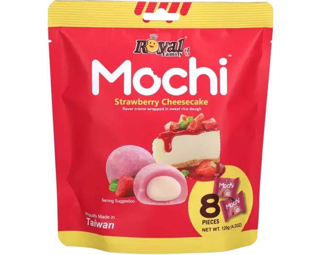 Royal Family Mochi Strawberry Cheese Cake 120 g ( Colis 12 PCS )