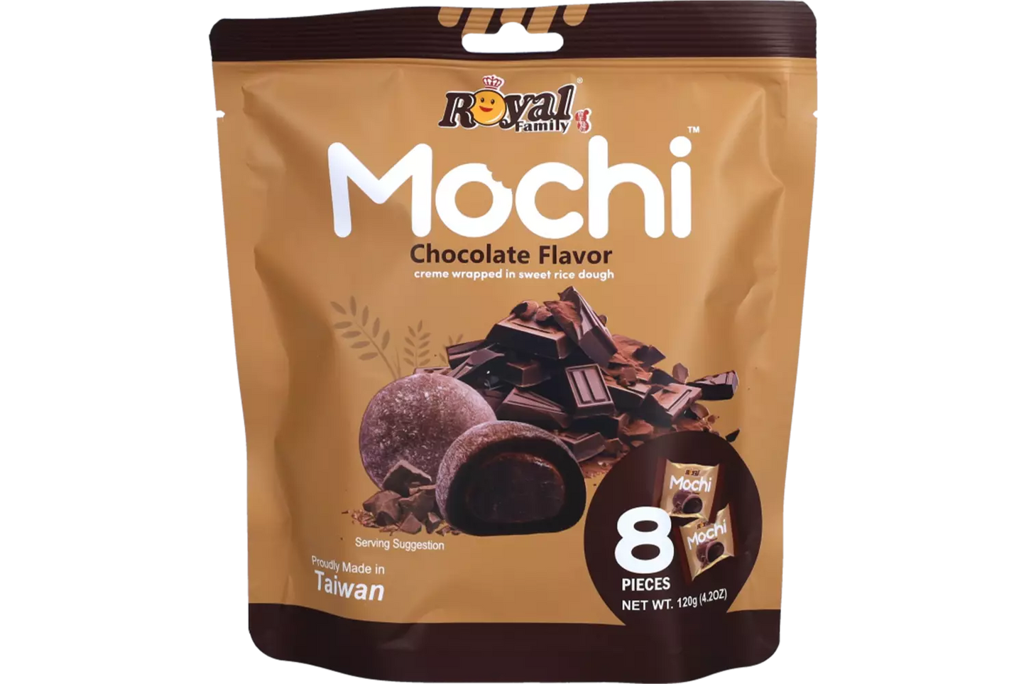 Royal Family Mochi Chocolate 120 g ( Colis 12 PCS )