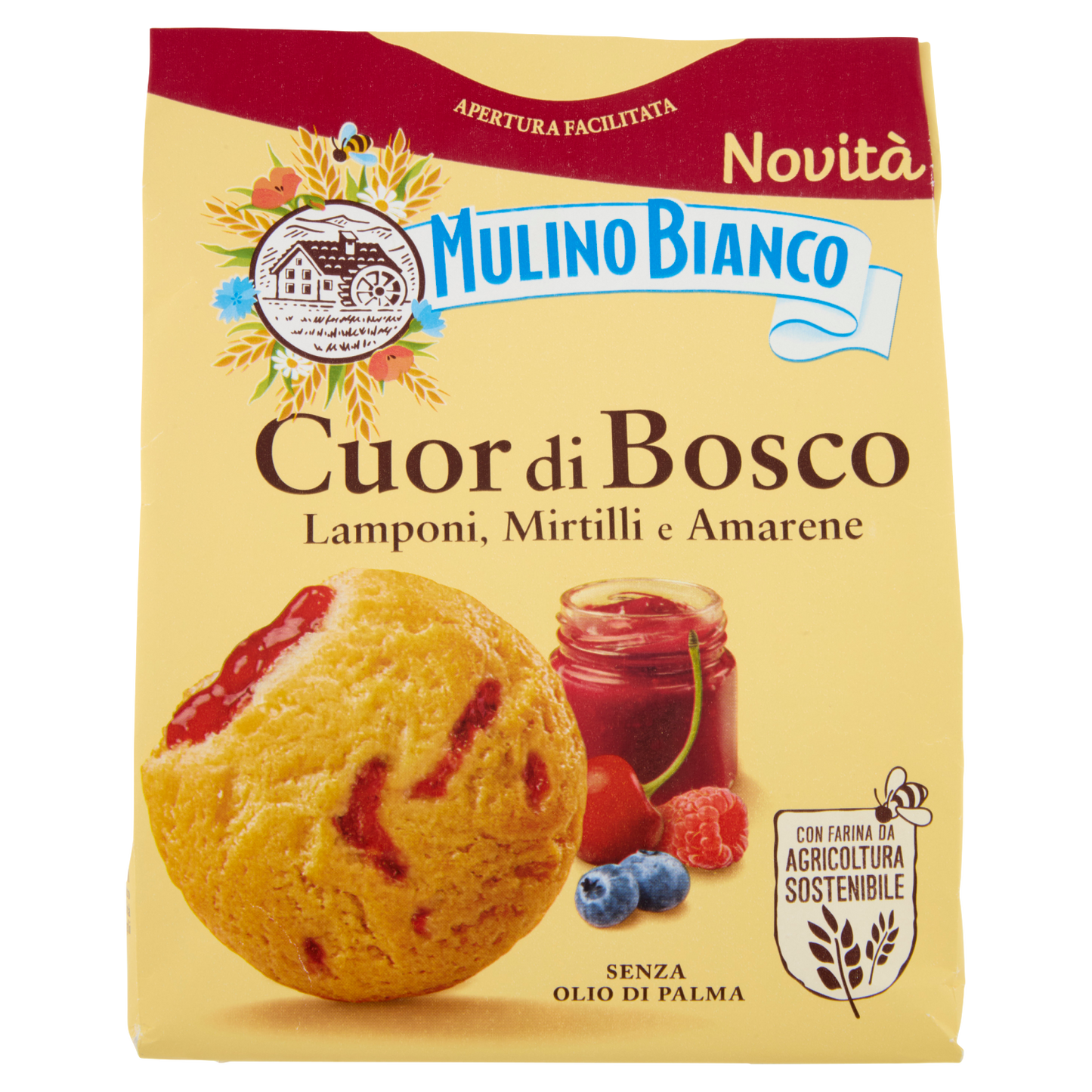 Mulino Bianco Cuor Bosco 300 g ( Colis 12 PCS )