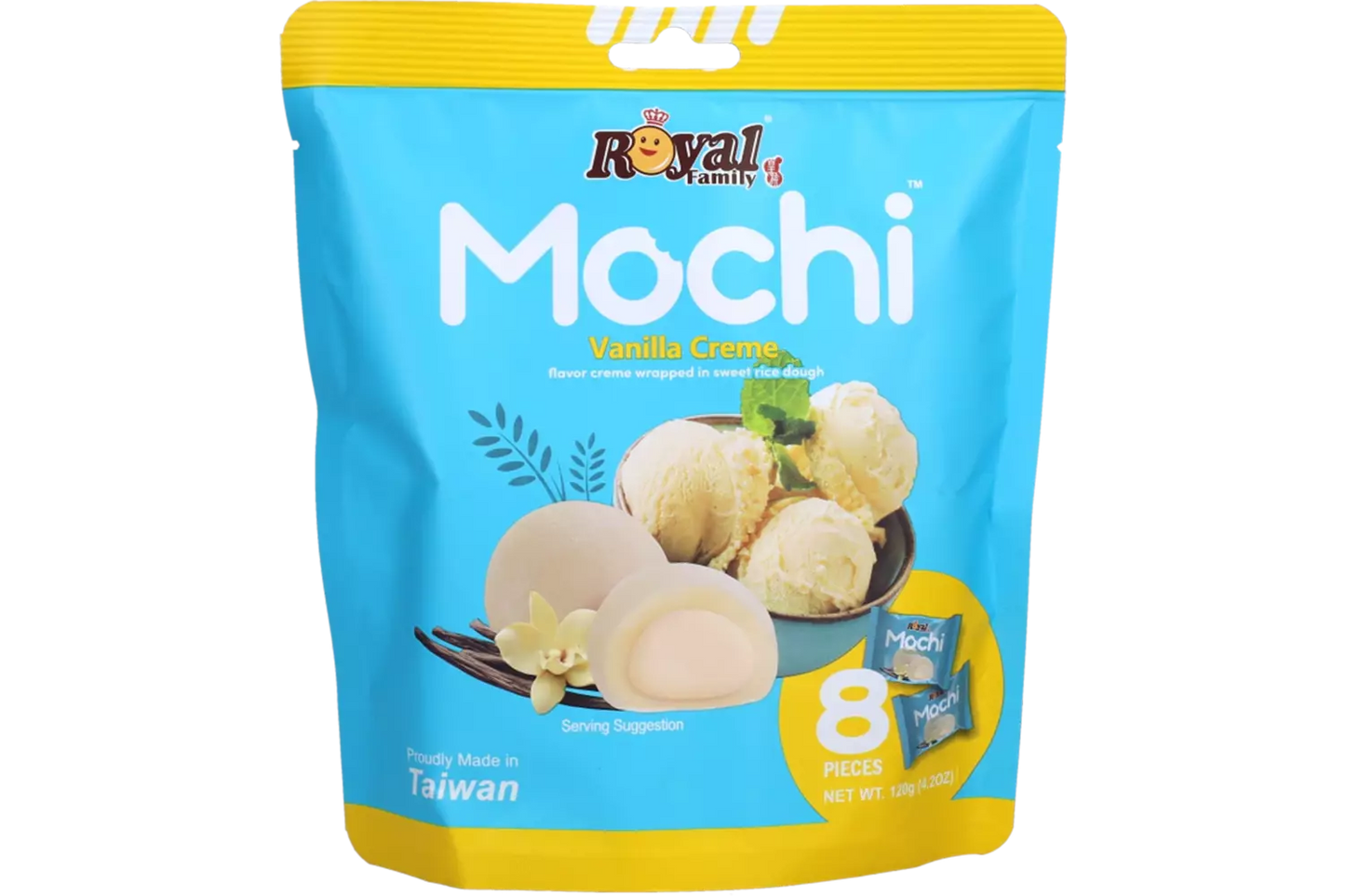 Royal Family Mochi Vanilla Creme 120 g